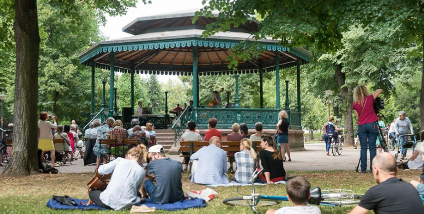 Kiosque en musique du parc du Contades : des spectacles et concerts gratuits chaque mercredi et dimanche de l'été !